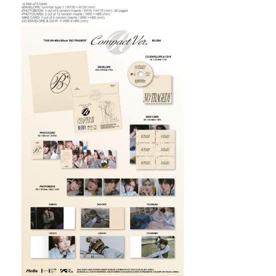 TWS - 5th Mini Album - ? ??NO TRAGEDY COMPACT Ver. (BLUSH).- R 2026-04-27