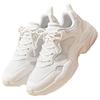 Anta Life Series Gravity Simple Comfortable Shock Absorption Non-Slip Breathable Low-Top Dad Shoes Women Sneaker Paper-White 122538814-6