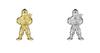 Kinnikuman Kinkeshi all 11 types Complete Capsule Toy Die-cast 8, [Full Set] Gacha, Gashapon,
