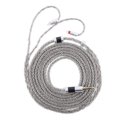 Linsoul TRIPOWIN Zonie 32AWG Cable for SPC Versatile Options for an Upgraded Music for IEMs 16-core Silver-plated Earphones, Experience, 2-meter