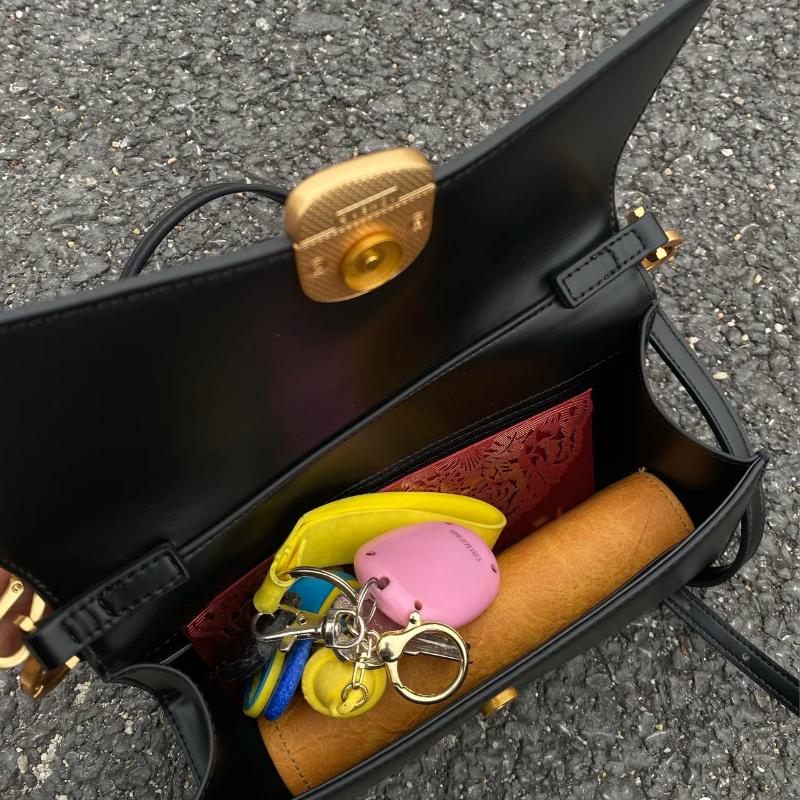Modische Damen-Umhängetaschen aus PU-Leder für den Unterarm, lässige Umhängetaschen mit Klappe für Damen, kleine quadratische Taschen, Vintage-Handtaschen