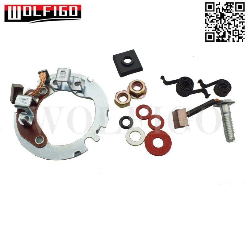 Starter Brush Holder Assy Repair Kit For Suzuki 400 LTZ400 Quadsport 2003-2011 SM-14R,151-54009, 151-54009,SMU1313,31100-29F00
