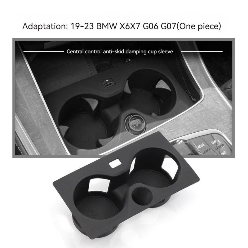 

For BMW X5 G05 2019-2025 Car mounted silicone anti slip pad Automotive interior modification TPE black carDecoration Accessories