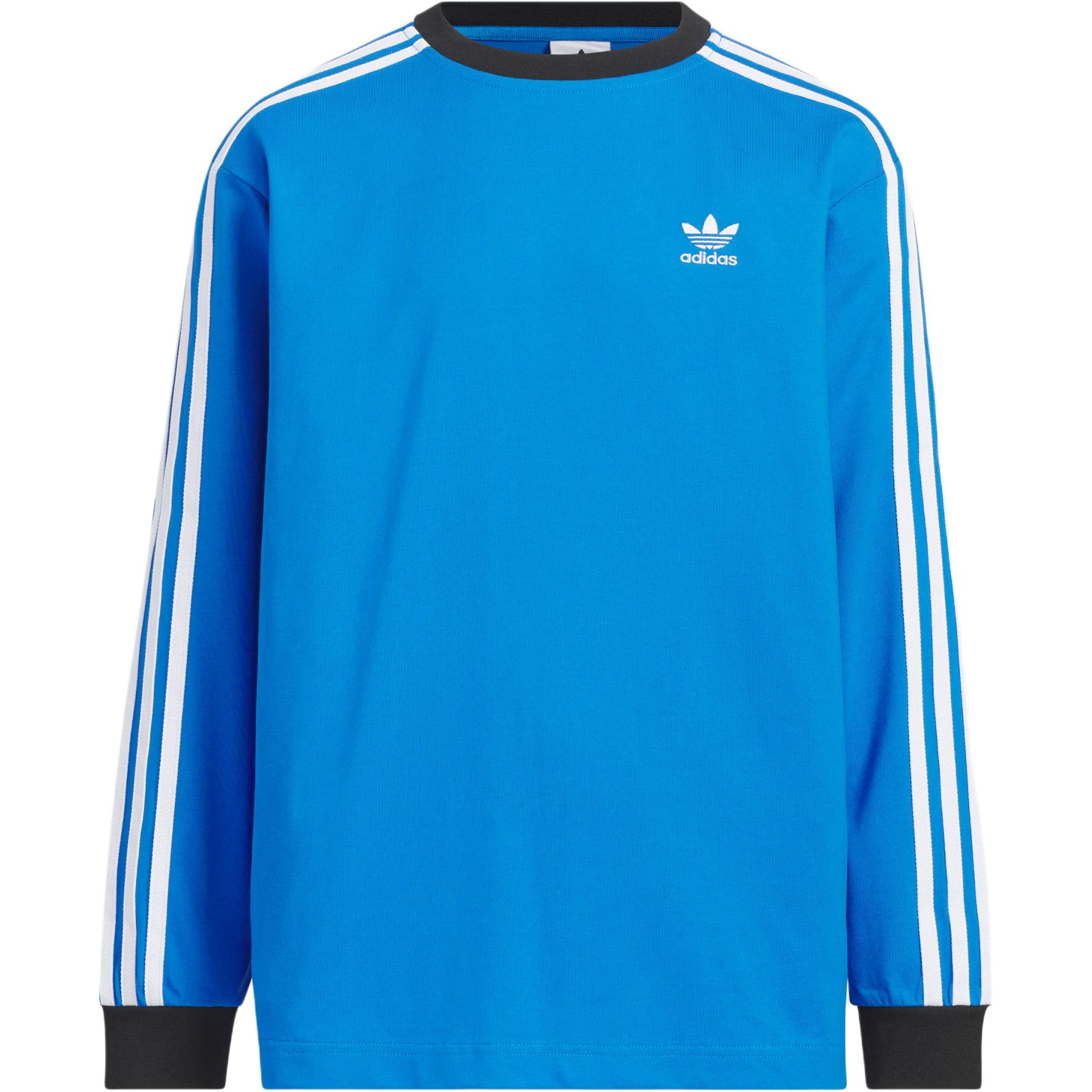 Adidas Originals T Shirt JK LS Bird Feather Blue/White Kids  KB4584 152