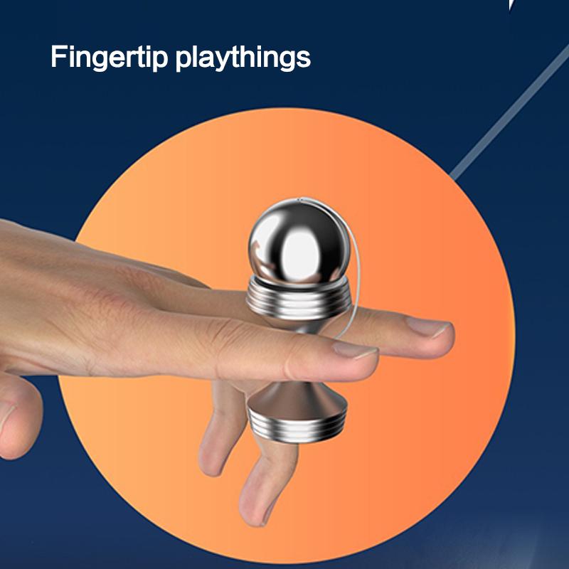 Fingertip Desktop Spinner Flip-Handle Toy Aluminium Alloy Artistic Ornament Office Stress For Adult GiftRelief Toys