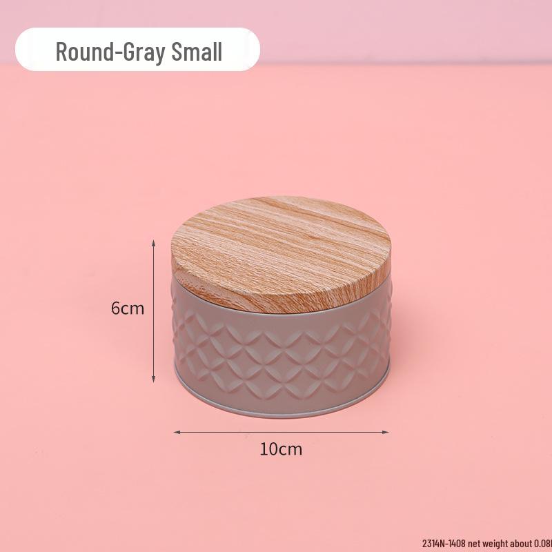 Wrought Iron Tin Box for Pastry & Candy Storage