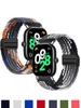 For Redmi Watch 4 Strap Accessories Adjustable Magnetic Braided Sport Nylon Replacement Belt Correa Bracelet Miband 8 Pro Band