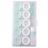 5 Pairs Contact Lens Case Eye Contact Lens Box Women Travel Contact Lenses Case Soak Container Lenses Box For Beauty Pupil