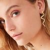 Drop Snake Earrings Stainless Steel Dangle Earrings for Women Girls Bohemian Jewelry