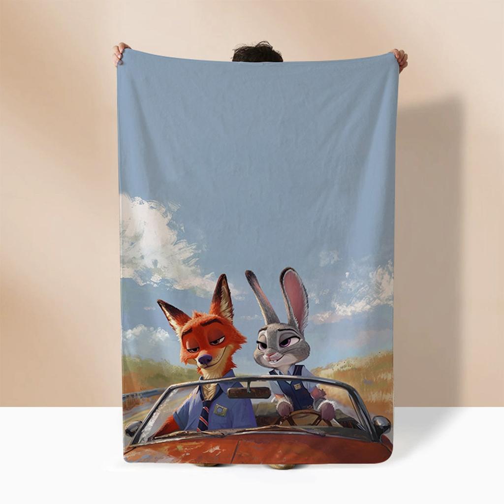 Anime Pattern Blanket Flannel Skin Friendly Non Irritating Suitable For Baby Physique Fans Gift