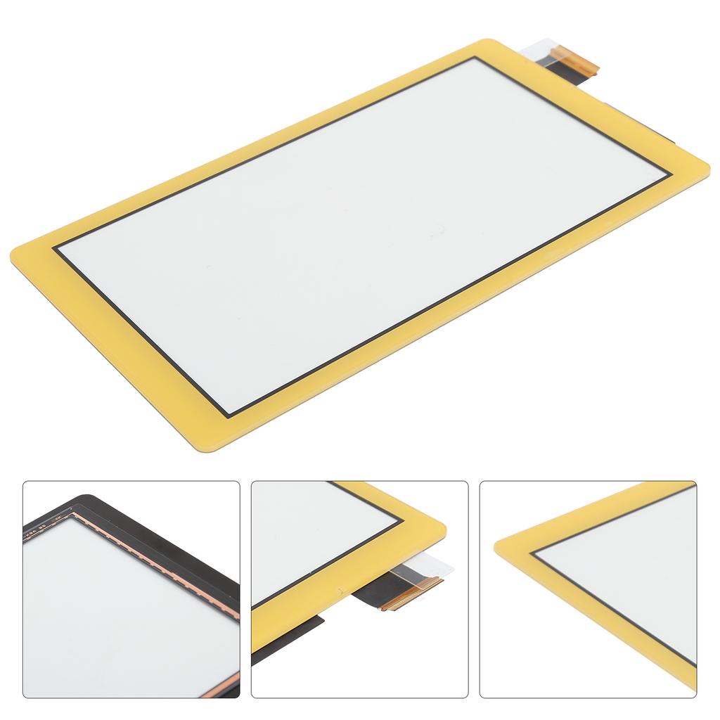 Touch Panel Replacement Screen Glass Compatible for Switch Lite Console Repair PartsYellow
