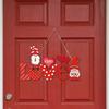 Sweet Love Door Pendant Exquisite Love Wall Hanging Valentine's Day Hanging  Background Prop