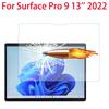 1/2/3PCS 9H Protetor de tela de vidro temperado para Microsoft Surface Pro 9 13 polegadas 2022 Tablet Película protetora de tela