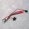 Brushed ESC Bidirectional 30A Electric Speed Controller with Brake for RC Car BoatBlack