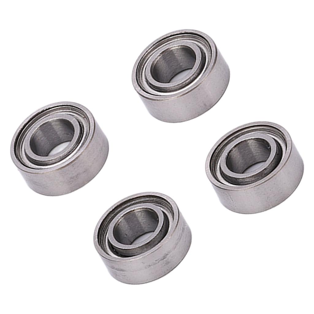 4Pcs Stainless Steel Ball Bearings 5x10x4mm for Arrma 3S 1 10 Remote Control Cars