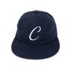 Commoncapsuleproject C Logo 6-panel Flat Visor Cap (navy)