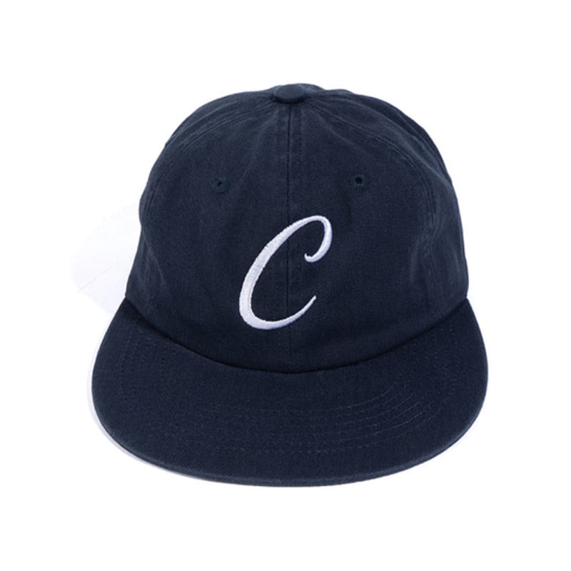 

commoncapsuleproject C logo 6-panel flat visor cap (navy) NAVY_FREE
