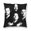 Supernatural Angel Pillowcase Printing Polyester Cushion Cover Decor Mark of Cain Throw Pillow Case Cover Seater Square Xcm