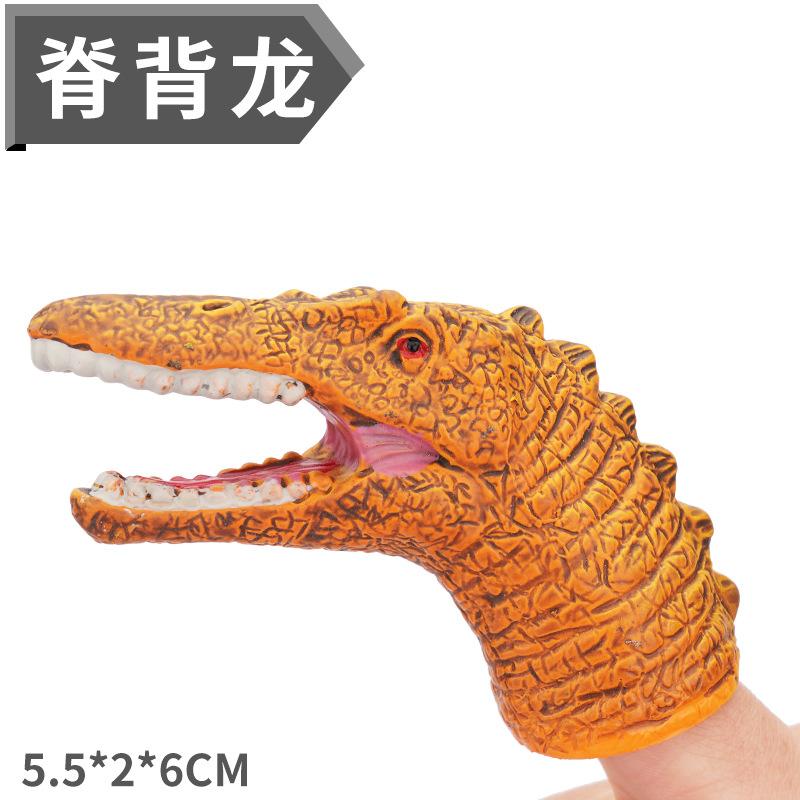 Dinosaur Finger Doll Toys, Boys And Girls Soft Glue, Simulated Tyrannosaurus Rex 3-6 Years Old Giveaway Small Toys