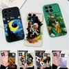 Pour Redmi K90 K80 K40 Pro K40S K30S K30i K50 Note 5 Plus Coque de Téléphone Motif Chat Cool Silicone Liquide Antidérapant Protection Premium Housse Pour Redmi Capa