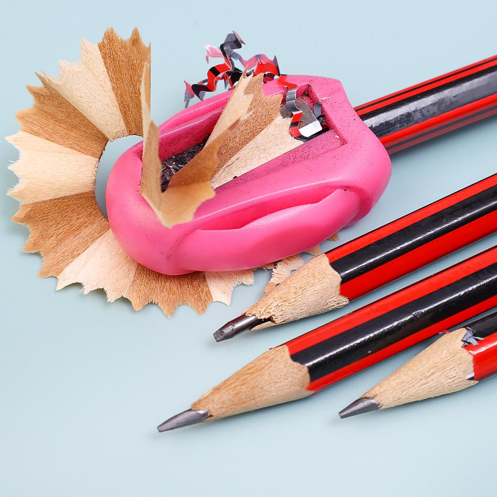 40/30/10PCS Wooden Lead Pencils with Eraser Student Children Painting Drawing Hexagonal Grip Pencil School Office Stationery