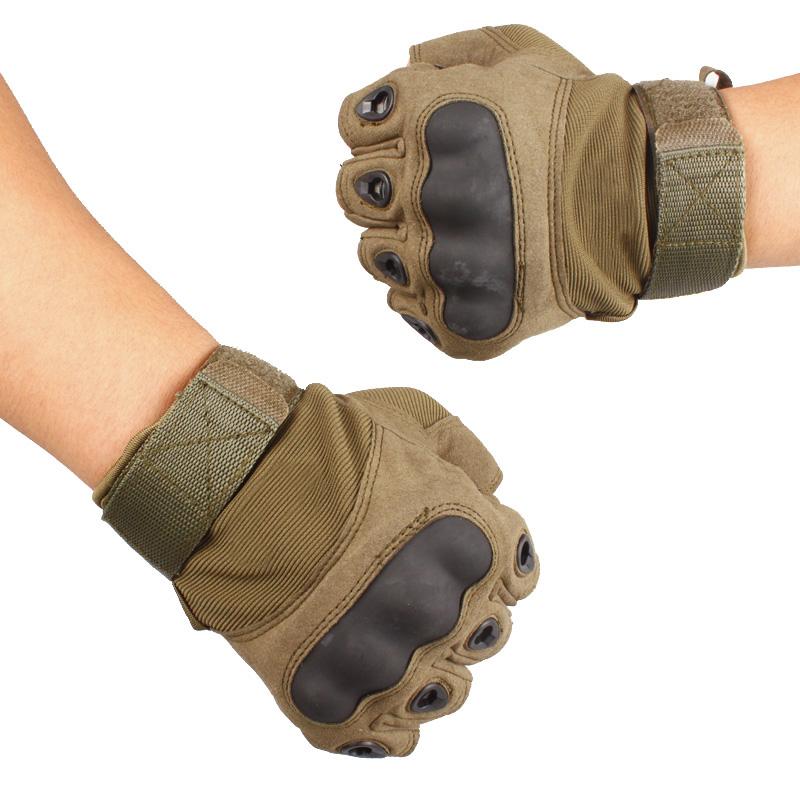 Cheap Hard Knuckle Half Finger Working Protective Shooting Safety Hand Tactical Gloves