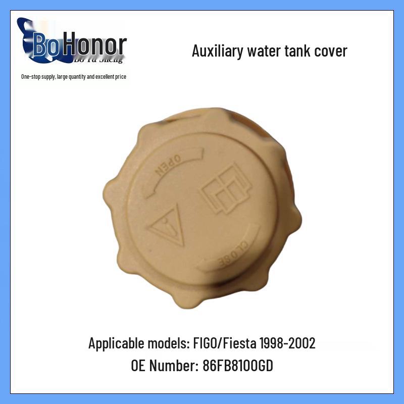Compatible Expansion Tank Cap for FIGO/Carnival 1998-2002 Models, Part #86FB8100GD/1659288 Standing Dimension