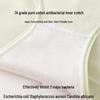 Xueqiman Women's 7A Antibacterial Pure Cotton Briefs