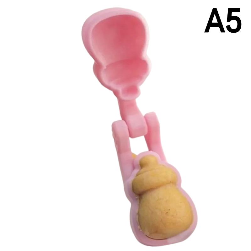 

3D Форма для кейк-попсов Солнце Звезда Медведь 3D Напечатанный Каттер и Пушер для кейк-попсов Антипригарные Формочки для пончиков и маффинов Инструменты для выпечки тортов