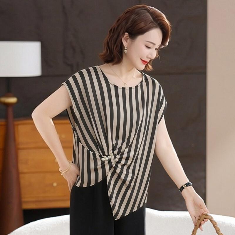 Women's Elegant Chiffon Two-Piece Summer Outfit