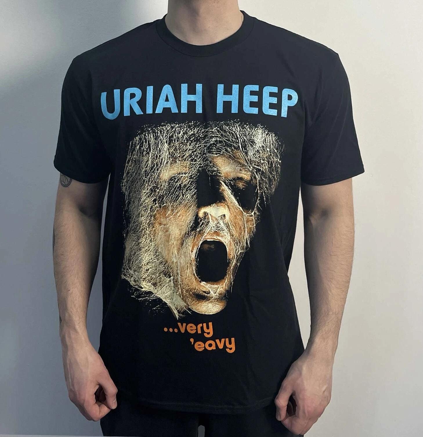 Uriah Heep - Very Eavy (Gildan) Black T-Shirt S