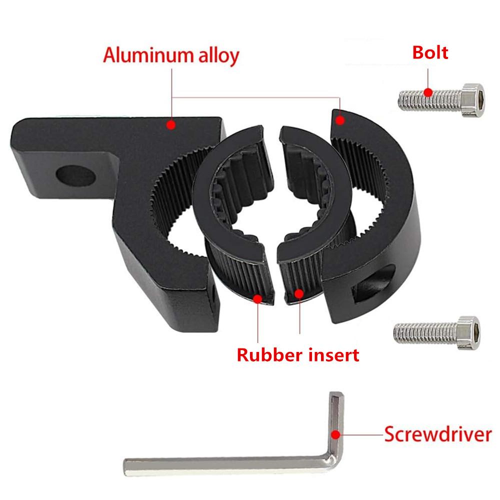 Motorcycle LED Headlight Clamps Bracket Spotlight Tube Clamp Mount Kit For Kawasaki Versys 650 Z900 Z1000 Suzuki 650 Africa Twin