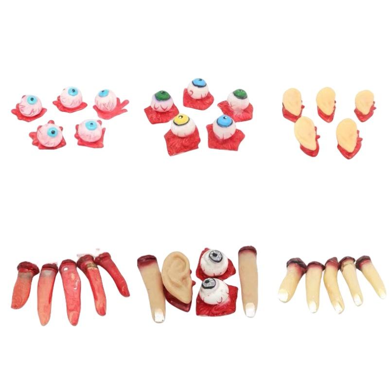 New Halloween Prank Terror Atmosphere Dress Up Scary Organ Set Props In Stock