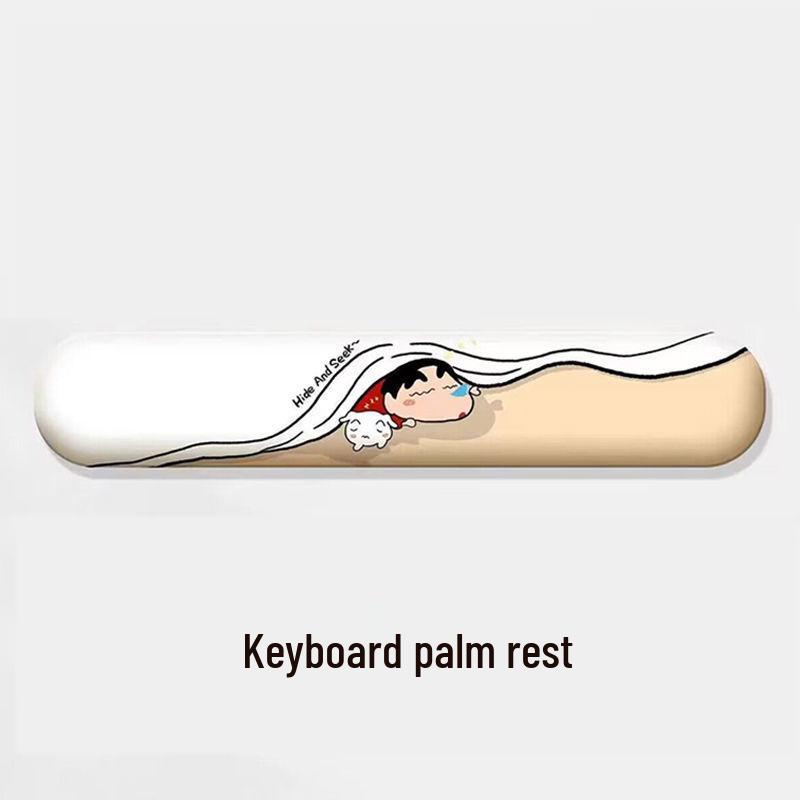 Tegneserie Crayon Shin-chan Sklisikker Håndleddsstøtte Musematte og Håndleddsstøtte for Tastatur