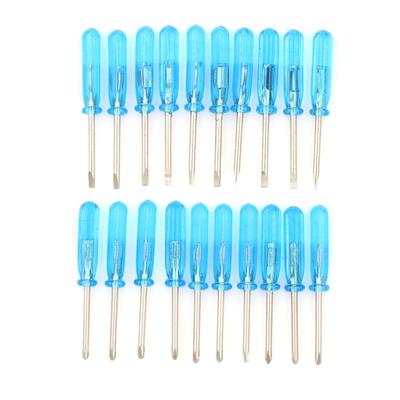 10Pcs Home Repair Tool Set Small Magnetic Precision Flat Head/Phillips Screwdriver