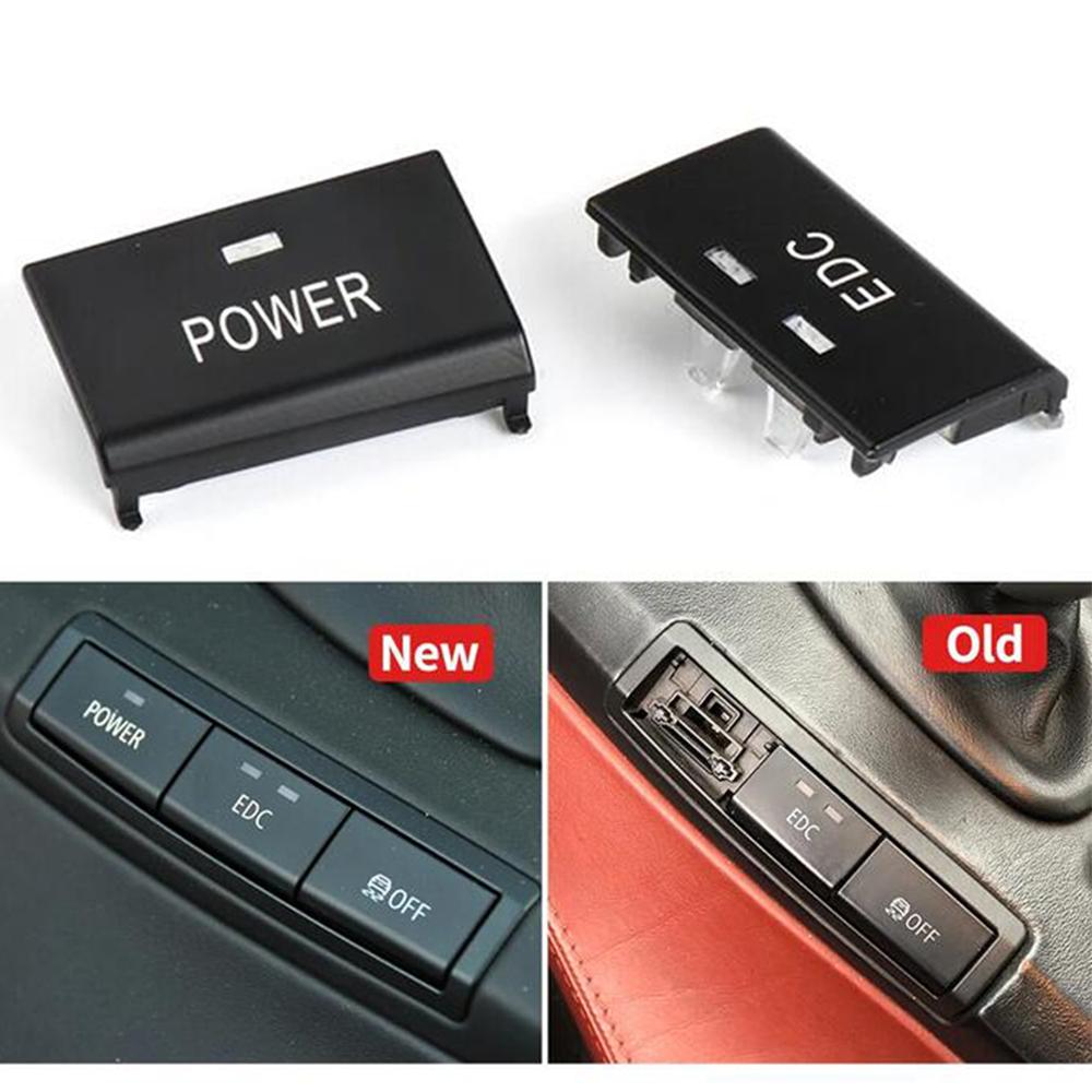 3pcs 61317841136 Center Console Switch Button Caps For BMW