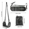 Aircraft Hammock Support Plate Adjustable Portable Plane Footrest Lightweight Leg Hammock Pillows for Long Travel Foot Leg Rest