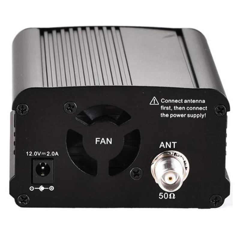 1W/7W Stereo Audio FM Sender Mini Radio Broadcast PLL Station 76MHz-108MHz