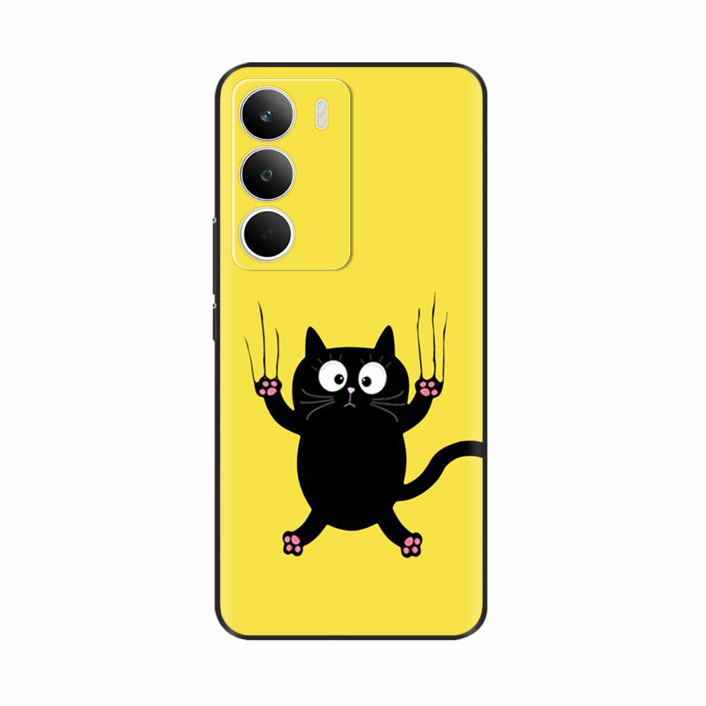 For Realmel C71 Case Cartoon Flower Painted Silicone Soft TPU Phone Cases For Oppo Realme C71 C 71 Case realmeC71 Cover Fundas