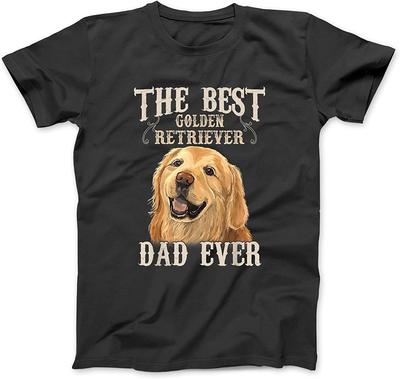 Mens Best Golden Retriever Dad Ever Funny Dog Lover Gifts T-Shirt BTE Mens Womens Longsleeve Sweatshirt Hoodie