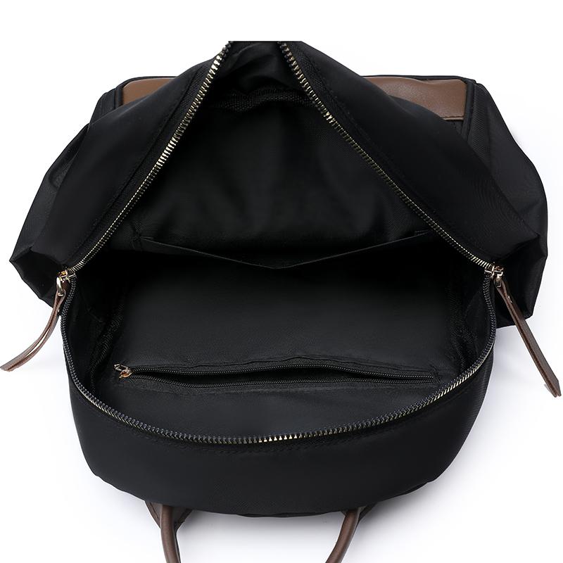 Women's Large Capacity Backpack Outdoor Travel Bag Color Block Lightweight Backpack