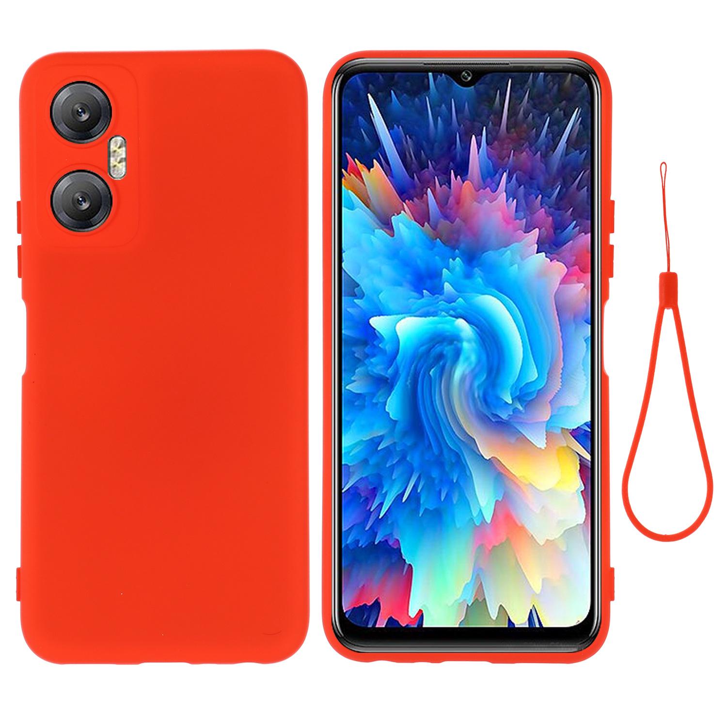 

Противоударный чехол из жидкого силикона для телефона Infinix Hot 12 Pro & Transsion Zero 5G 2023 Itel S18/S663L