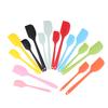 2Pcs Silicone Spatula Set Cake Butter Cream Spatula Kitchen Baking Mixing Tool Non Stick Scraper Chocolate Spreader Smoother