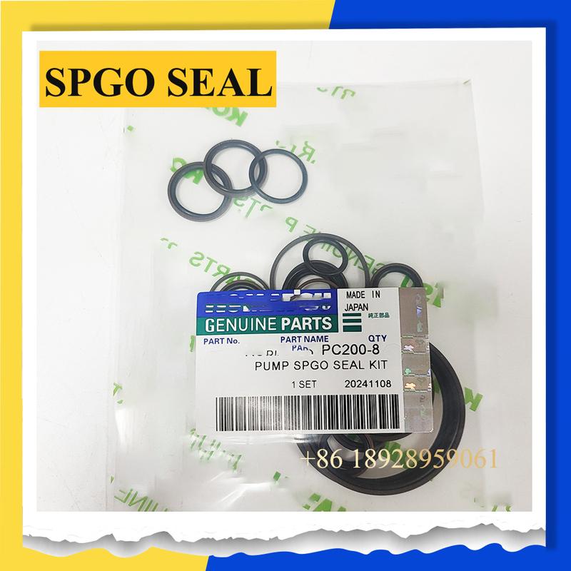 SPGO Main Pump Seal for komatsu PC200-8 PC300-8 Excavator Repair Seal Kit PC300-8