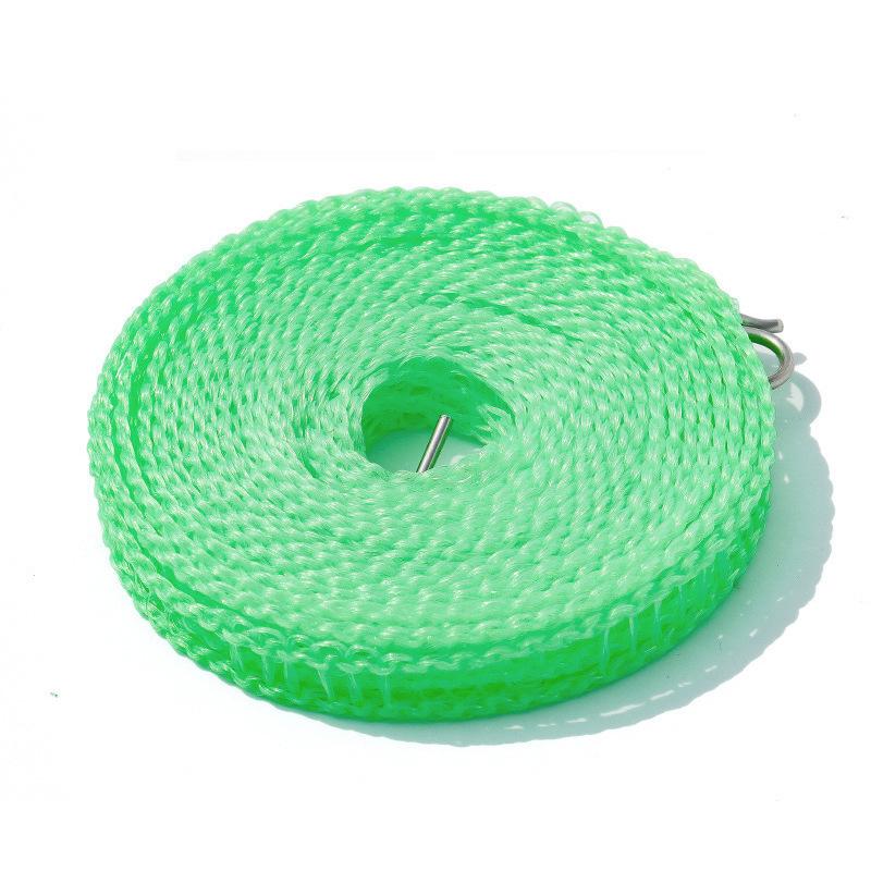 Windproof Non-Slip Indoor/Outdoor Clothesline for Drying