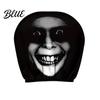 Removable Headrest Cover Ghost Face Car Covers Scary Seat Adjustable Protector Universal Stretchy Accessory for Most Cars