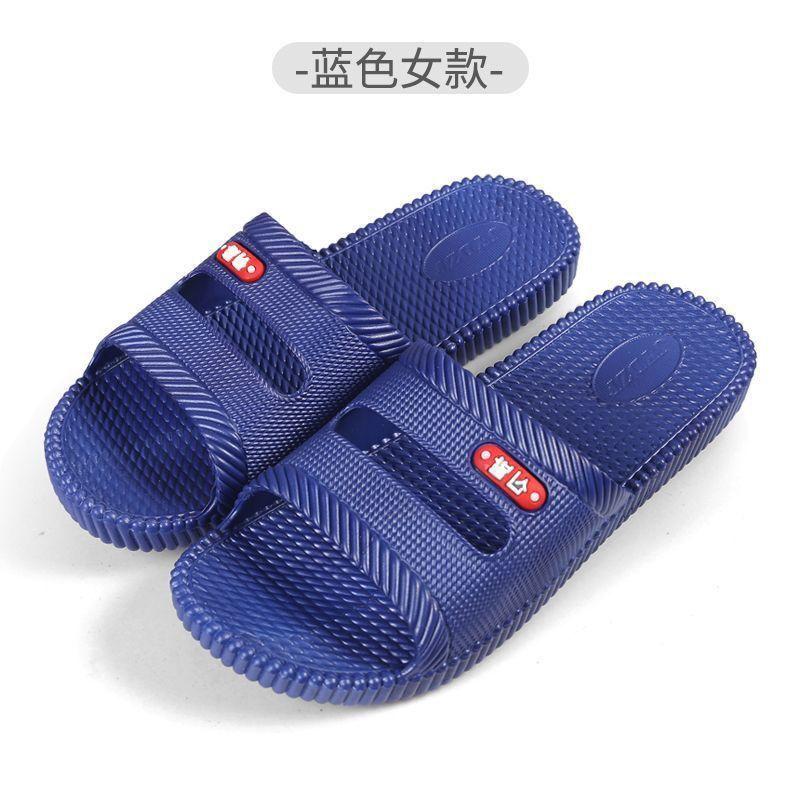 Home classic slippers men and women couple indoor slippers flat bottom quick drying lightweight non-slip hotel bathroom slippers women