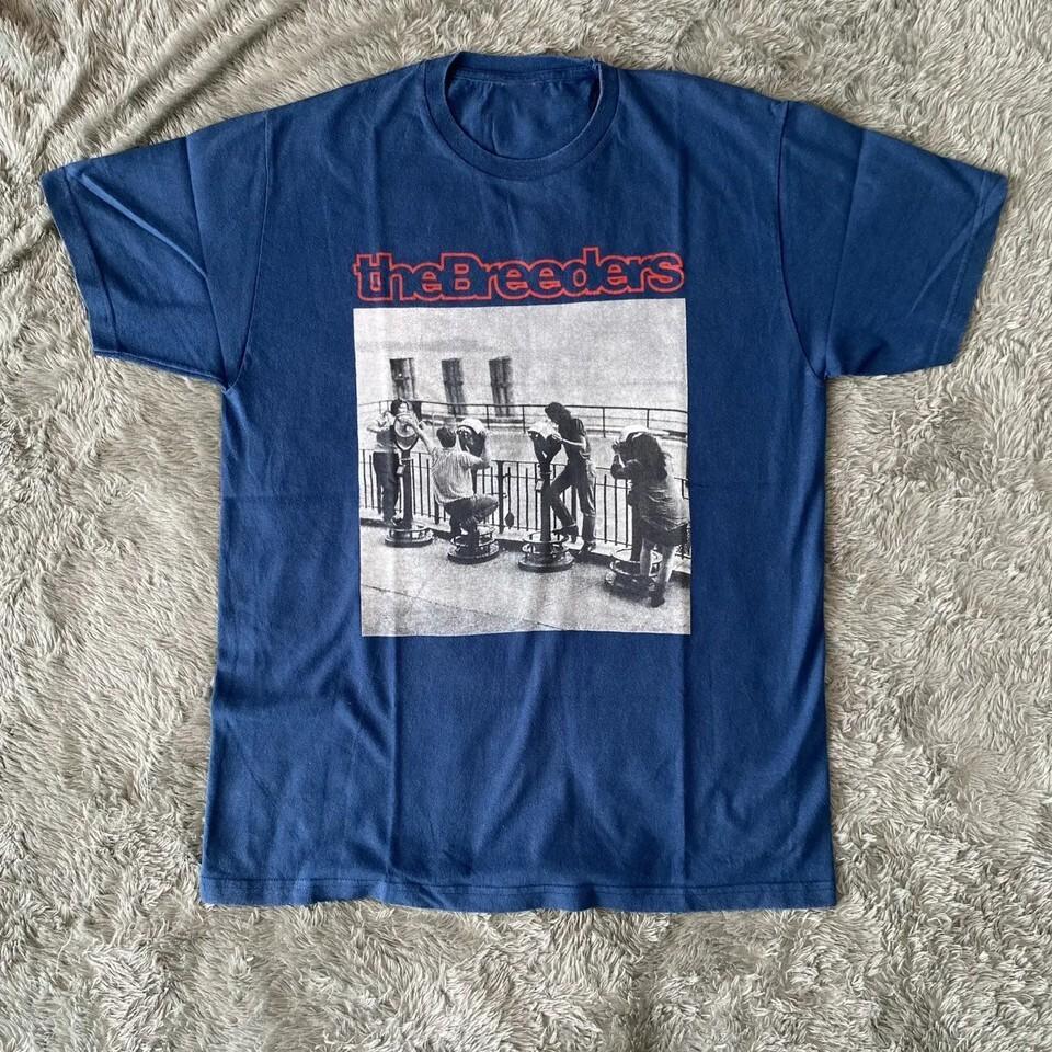 The Breeders Last Splash Short Sleeve Cotton Navy All Size T-Shirt AM463 XL