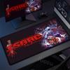 Anime The Binding Of Isaac Mauspads Spiel Tastatur Verriegelte Kanten Mauspads Computerzubehör Rutschfeste Schreibtischunterlagen PC Schrank Mauspads