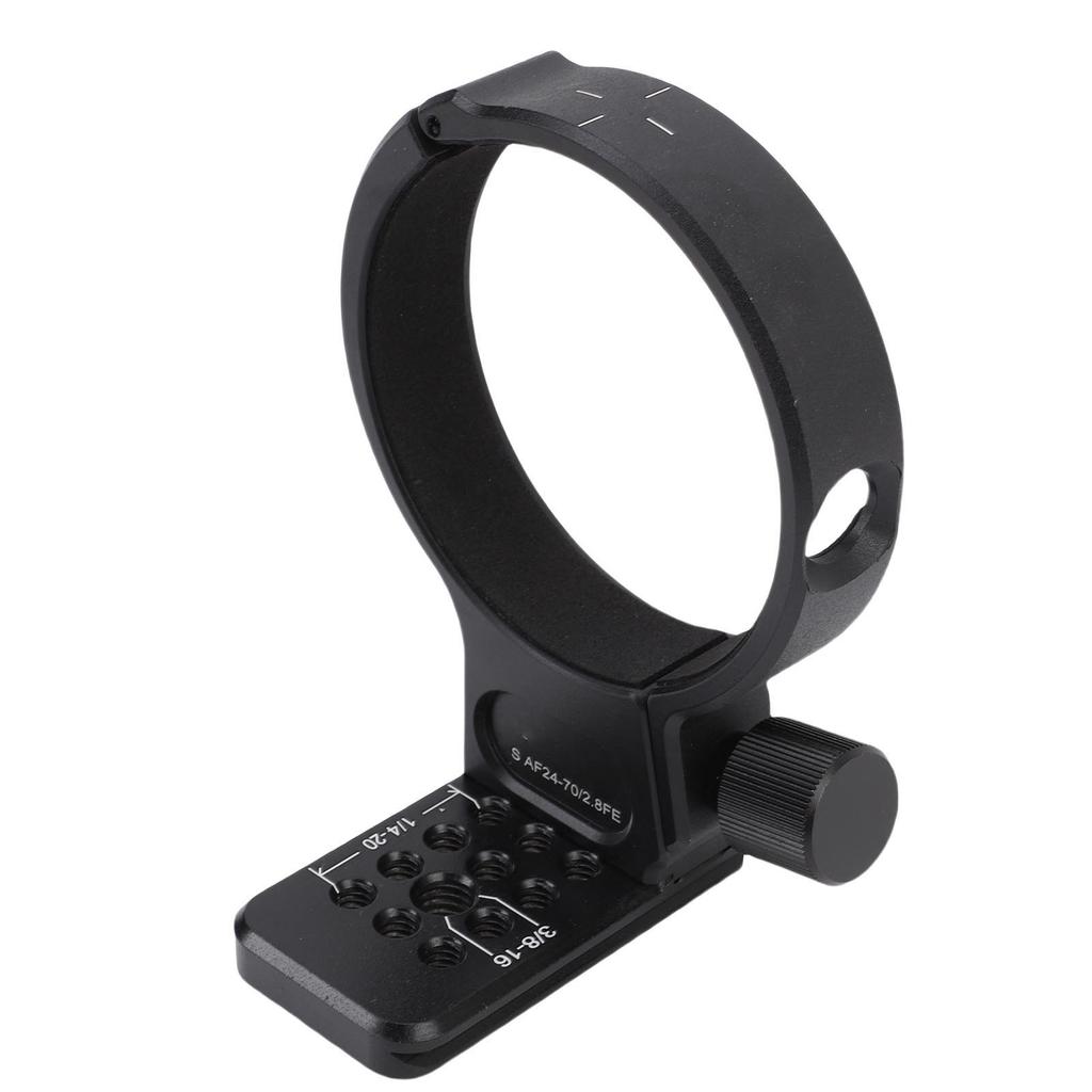 Tripod Mount Ring Fit for Samyang AF24 70mm F2.8 Lens Aluminum Alloy Support Collar 69mm Fast Release Plate